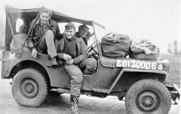 Servicemen from the base at Shipdham, home of the 44th Bomb Group.