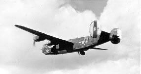 A B-24 Liberator in flight